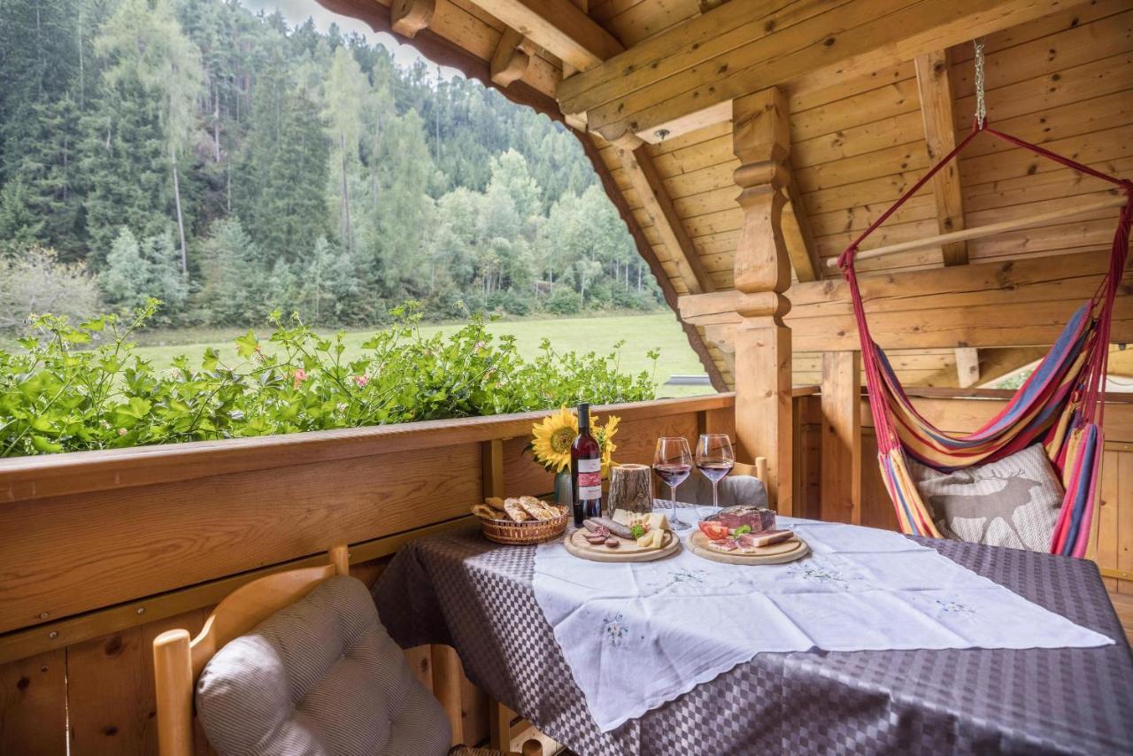 Oberplunerhof - Fewo Kronplatz Chienes Exteriér fotografie