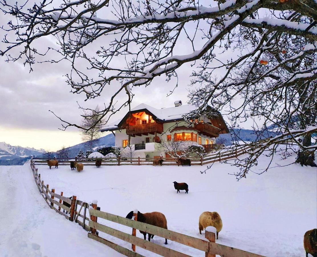 Oberplunerhof - Fewo Kronplatz Chienes Exteriér fotografie